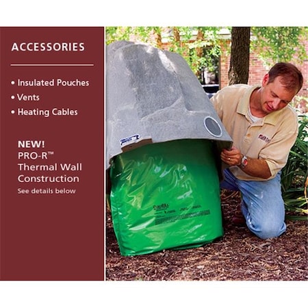 Dekorra DekoRRa 603-DT - Insulated Pouch - Desert Tan - 48 X 24 Inches 603-DT